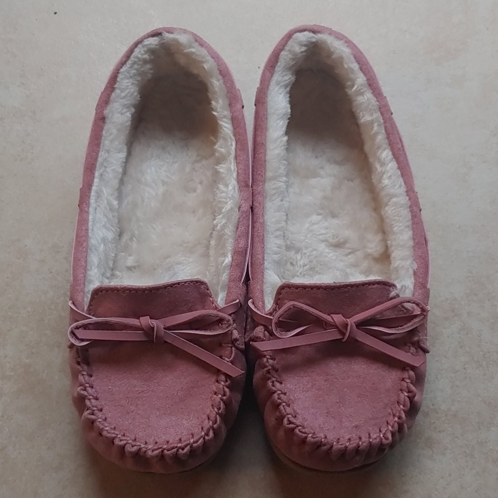 Airwalk Girls Pink Flurry Mocs - Mint